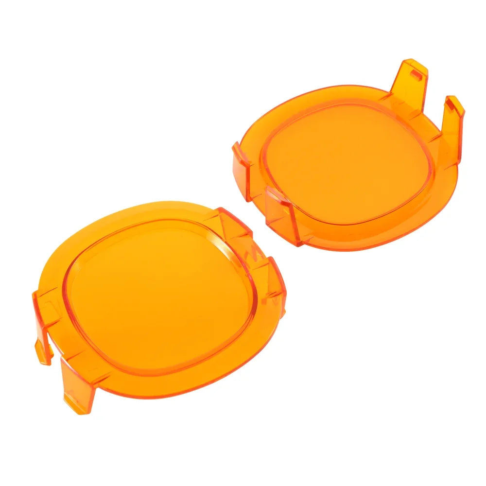 P4 Series | 4 Inch 90W 9000LM Round LED Driving Lights Flood Amber Pod Lights