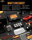 RGB Series 8 Gang (RA80 XL) Switch Panel, Larger Size, Toggle/ Momentary/ Pulsed Mode Supported