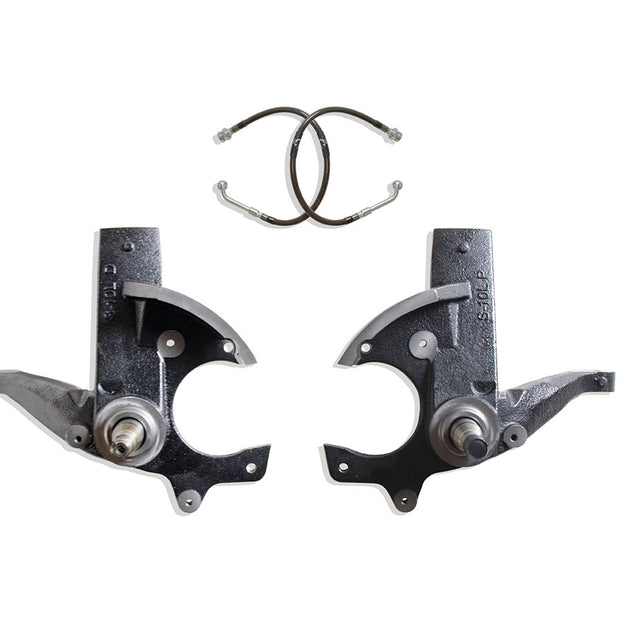 1982-2004 S-10/SONOMA 2WD | 1982-1997 BLAZER/JIMMY 2WD 3" LIFT SPINDLES W/ BRAKE LINES