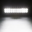 12 inch Classic-SM Series Dual Row LED Light Bar 6000K White Combo