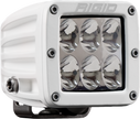 Hybrid Driving Surface Mount White Housing D-Series Pro RIGID Industries