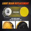 (2pcs/set) 7 Inch 230W 33332LM 360-PRO Series Custom Lens Offroad LED Driving Lights+Amber/Black Covers(Optional) for JEEP WRANGLER JL JK TJ