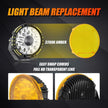 (2pcs/set) 7 Inch 230W 33332LM 360-PRO Series Custom Lens Offroad LED Driving Lights+Amber/Black Covers(Optional) for JEEP WRANGLER JL JK TJ