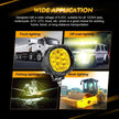 P4 Series | 4 Inch 90W Round LED Driving Lights Spot Amber Pod Lights