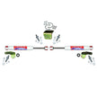 Steering Stabilizer Single Kit Incl. 2 Steering Stabilizers Mounting Brackets Hardware Designed For A Minimum Of 4 Inch Lift Hardware Boots Sold Separately Skyjacker