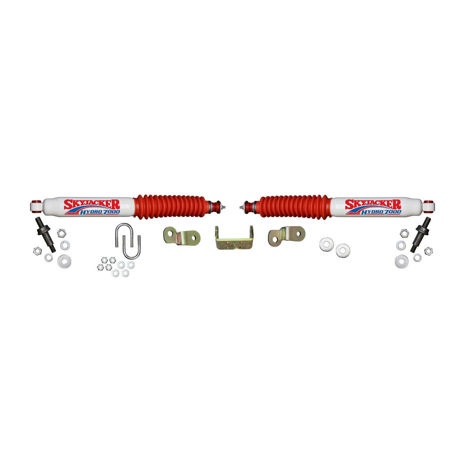 Steering Stabilizer Dual Kit Can Only Be Used w/Skyjacker Suspension Lift For 1500HD and 3/4 and 1 Ton Skyjacker