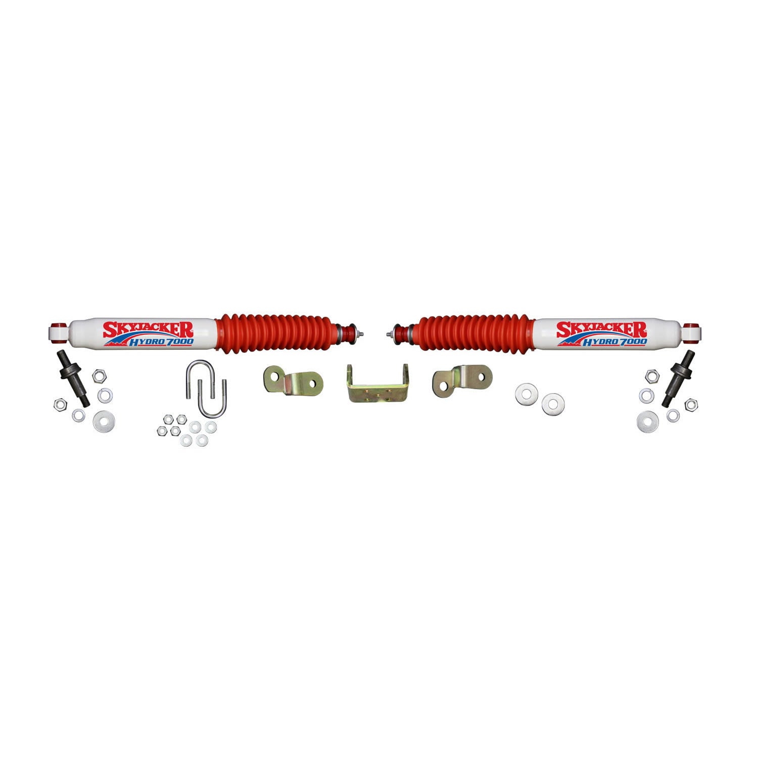 Steering Stabilizer Dual Kit Can Only Be Used w/Skyjacker Suspension Lift For 1500HD and 3/4 and 1 Ton Skyjacker