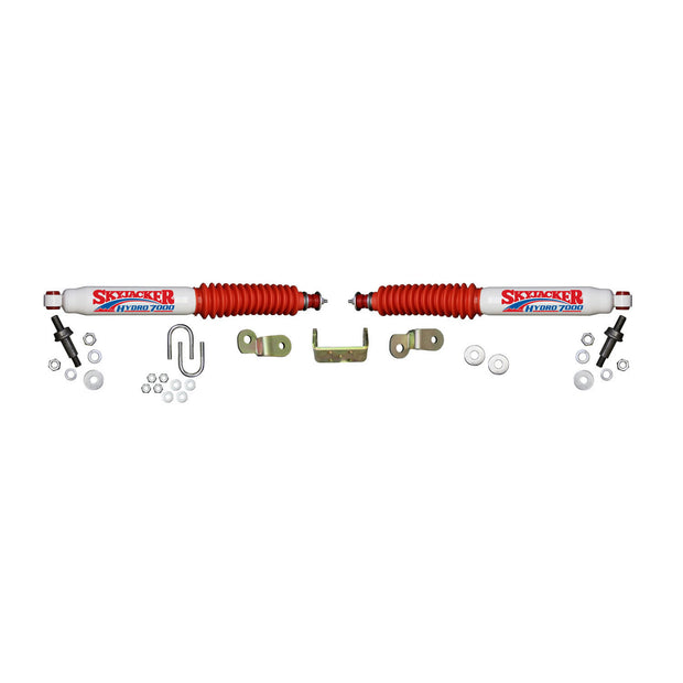 Steering Stabilizer Dual Kit Can Only Be Used w/Skyjacker Suspension Lift For 1500HD and 3/4 and 1 Ton Skyjacker