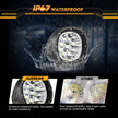 P4 Series | 4 Inch 90W Round LED Driving Lights Spot White Pod Lights