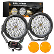 RAY-L Series | 7 Inch 240W 25800LM Dual DRL Offroad LED Driving Lights