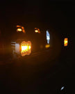 XP-ULTRA Series 3 INCH 96W 9600LM LED PODS 6 MODES WHITE AMBER FLASHING LED DRIVING LIGHTS
