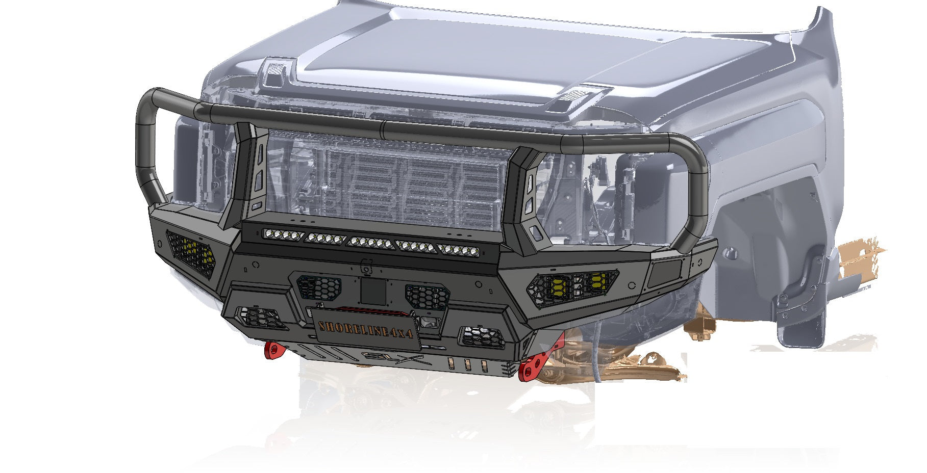 SLX Recon Bull Bar, Suitable For KIA TASMAN TK X-Line Triple Loop