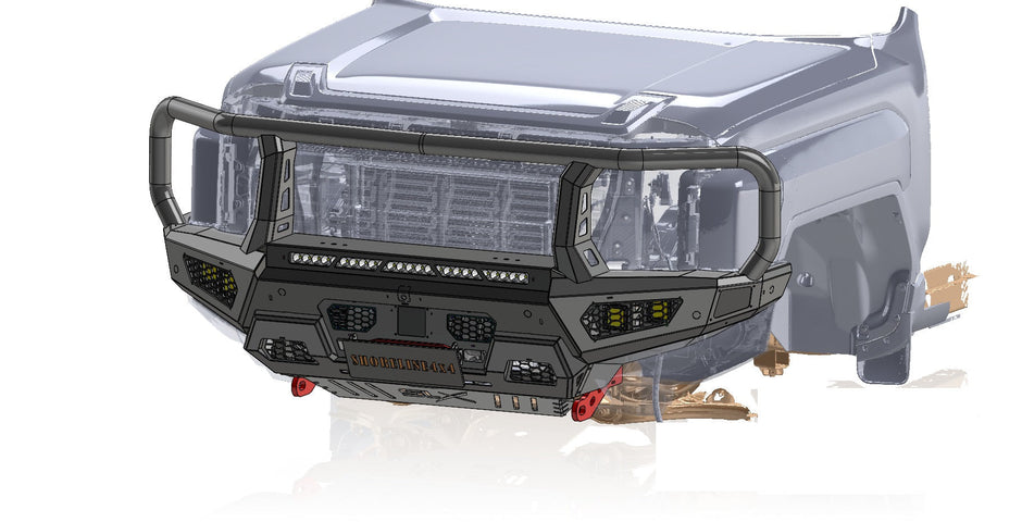 SLX Recon Bull Bar, Suitable For KIA TASMAN TK X-Line Triple Loop