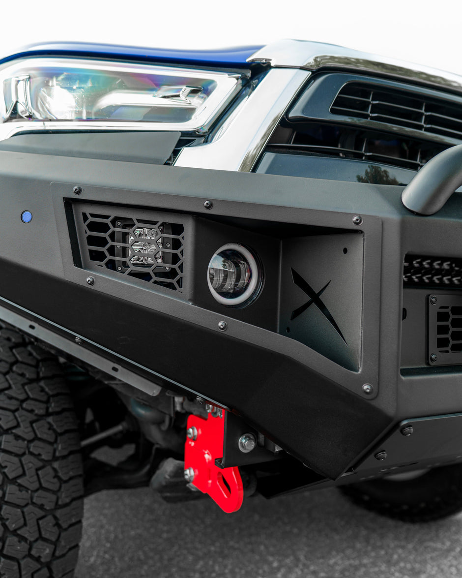 Extreme Series Bullbar X-1 Toyota Hilux 2021 SR , SR5 , 48V hilux Black