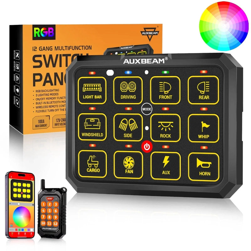 12 Gang Switch Panel
