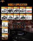 RA80 XL RGB Switch Panel, Larger Size, Toggle/ Momentary/ Pulsed Mode Supported