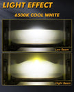 (2pcs/Set)3 Inch 104W Bi-LED Projector Lens Fog Light 3-Colors Switchback Hyperboid Lens Fog Light With High Beam Auxiliary