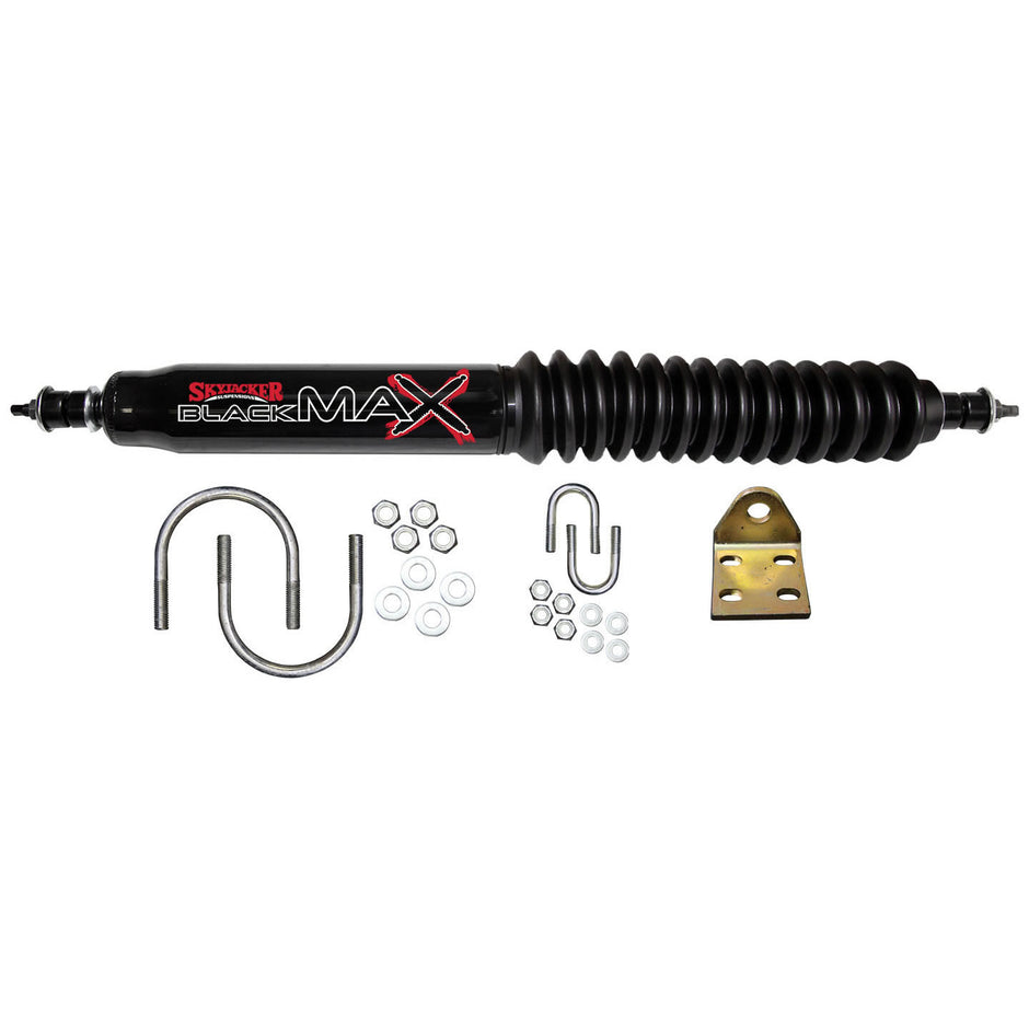 Steering Stabilizer Single Kit Black  Single Kit For Use w/Straight Axle Skyjacker