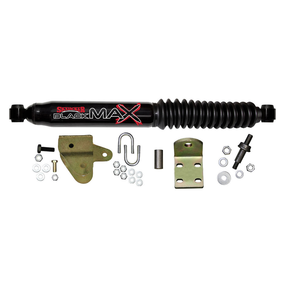 Steering Stabilizer Single Kit Black  Single Kit For Use w/Adjustable Track Bar And Stabilizer Assembly Skyjacker