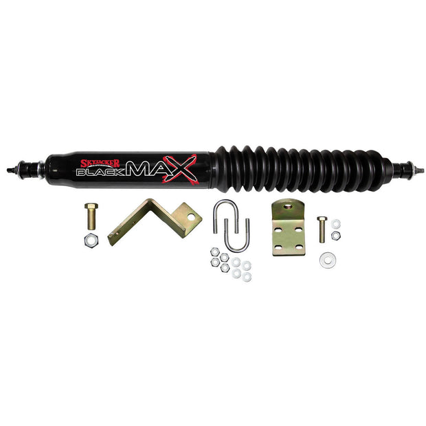 Steering Stabilizer Single Kit Black  Single Kit For Use w/0-2.5 Inch Lift Skyjacker