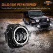 (2pcs/set) 4'' 30W Round LED Fog Lights With DRL&Amber Turn Signal for Jeep Wrangler JL JLU 2018 2019 2020, Jeep Gladiator JT 2018+