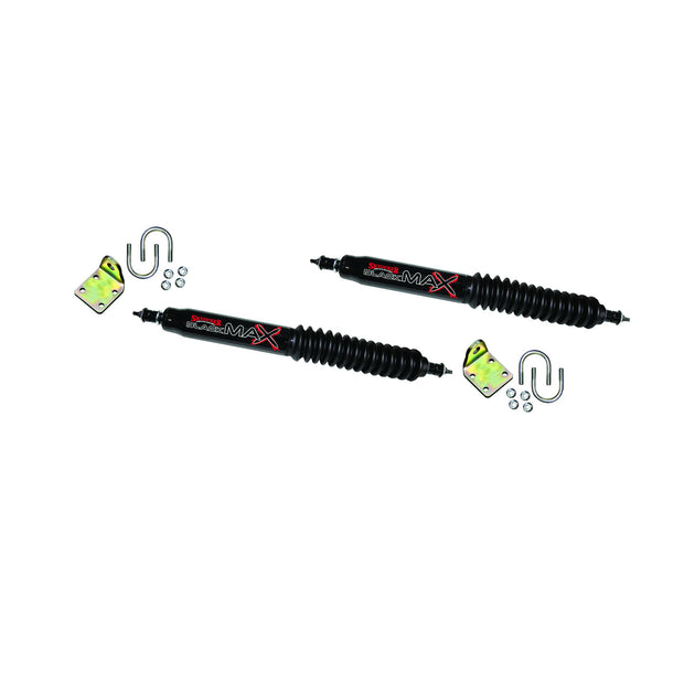 Steering Stabilizer Dual Kit Black Dual Kit 70-72 Ford F-100 75-79 Ford F-150 77-79 Ford F-100 78-79 Ford Bronco Skyjacker