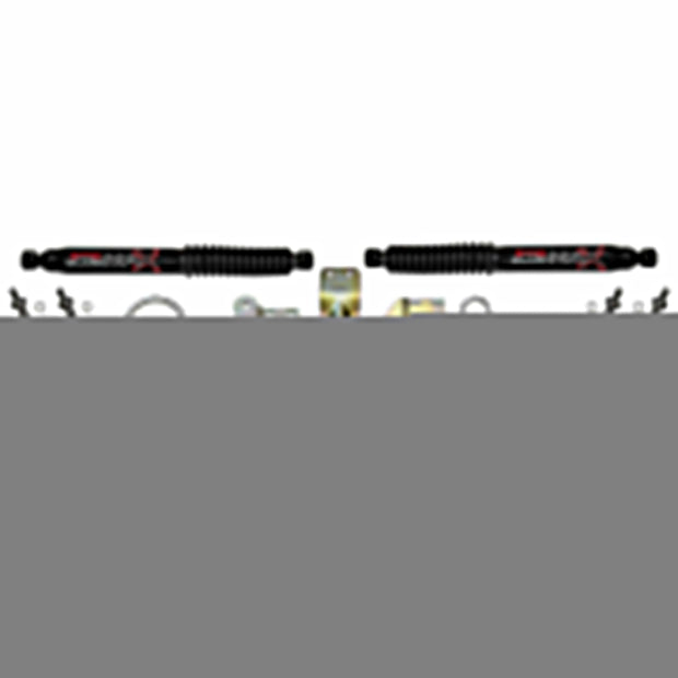 Steering Stabilizer Dual Kit Black Dual Kit 98-01 Dodge Ram 1500 98-02 Dodge Ram 2500 98-02 Dodge Ram 3500 Skyjacker