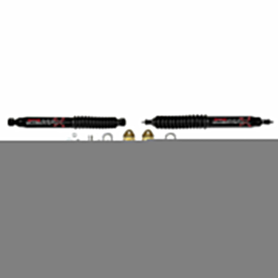Steering Stabilizer Dual Kit Black Dual Kit 97-06 Jeep TJ Skyjacker