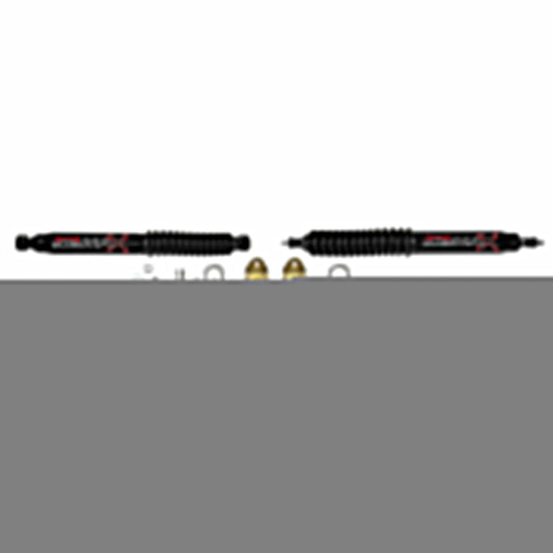 Steering Stabilizer Dual Kit Black Dual Kit 97-06 Jeep TJ Skyjacker