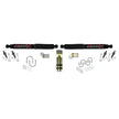 Steering Stabilizer Dual Kit Black  Dual Kit For 4-8.5 Inch Lifts Skyjacker