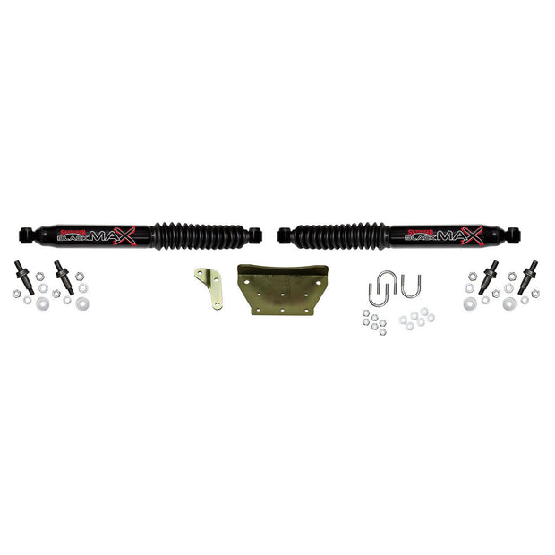 Steering Stabilizer Dual Kit Black Dual Kit 99 Ford F-250 99-04 Ford F-250 Super Duty 99-04 Ford F-350 Super Duty 00-05 Ford Excursion Skyjacker