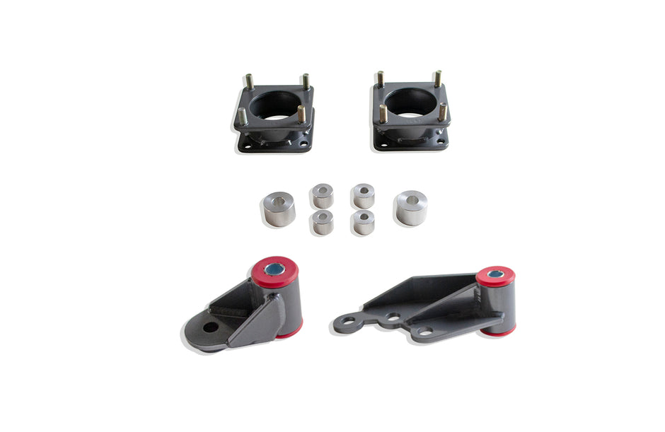 2022-2025 TUNDRA 4WD 3" FRONT STRUT SPACERS W/ DIFF DROP