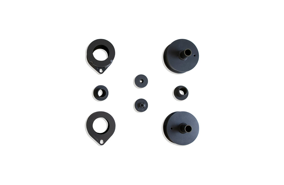 2007-2025 WRANGLER JK/JL (INCL. 4XE HYBRID) 2.5"/2" F&R SPACER KIT