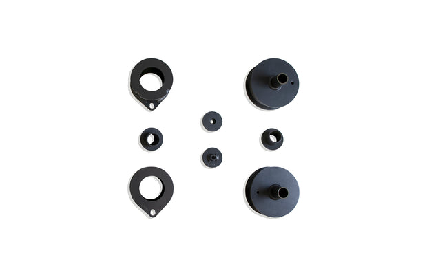 2007-2025 WRANGLER JK/JL (INCL. 4XE HYBRID) 2.5"/2" F&R SPACER KIT