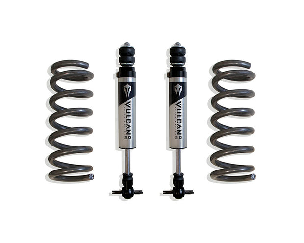 2014-2024 RAM 1500 (5-LUG) (ECODIESEL) 2WD 2" FRONT LIFT COILS W/ VULCAN IFP SHOCKS