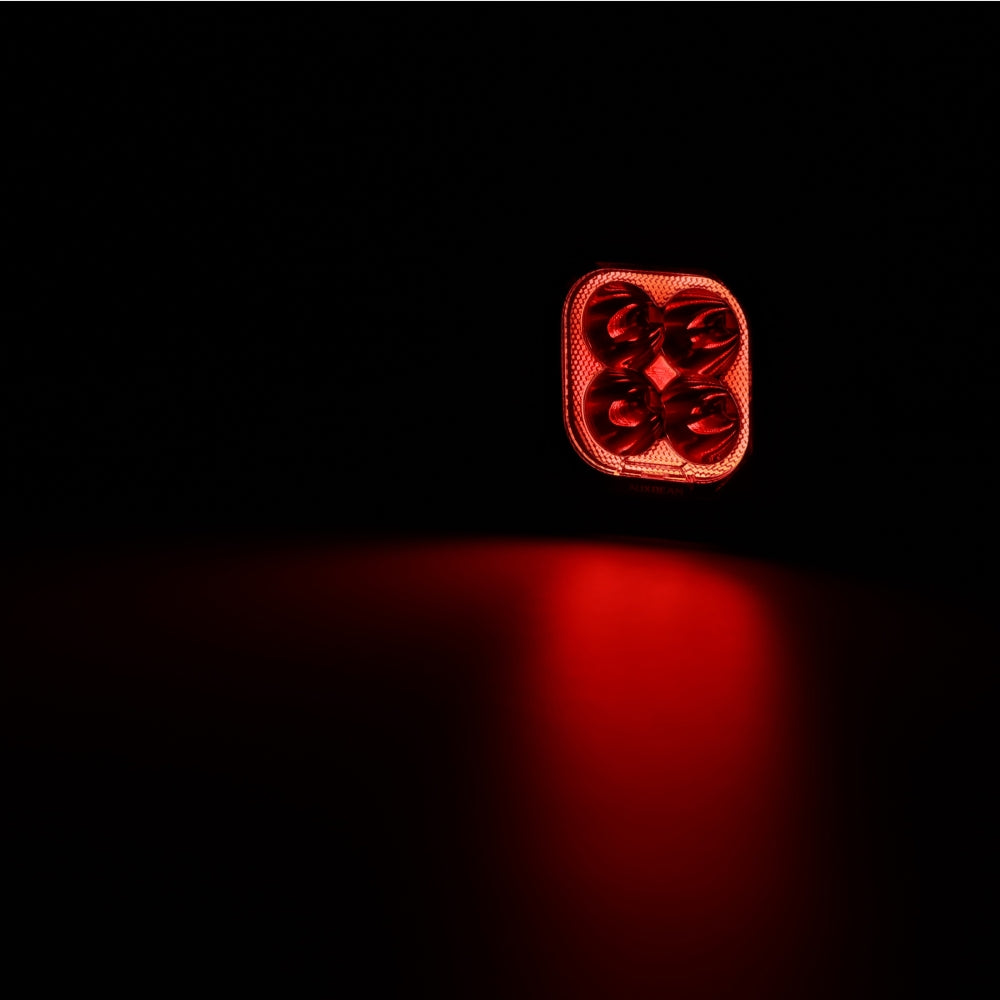 Color Play Series 3 Inch 116W RGB LED Pod Lights Spot Off Road Lights With 8 Backlight Options