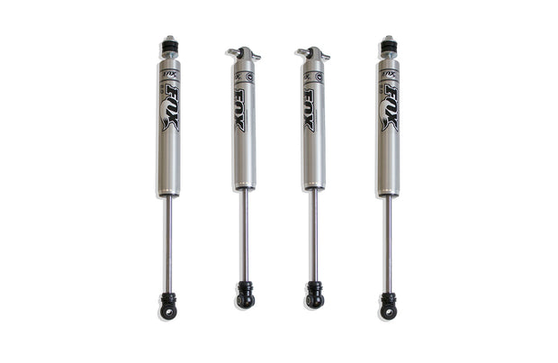 2007-2018 JEEP JK WRANGLER FRONT & REAR FOX 2.0 PERFORMANCE SERIES SHOCKS - 3" LIFT HEIGHT