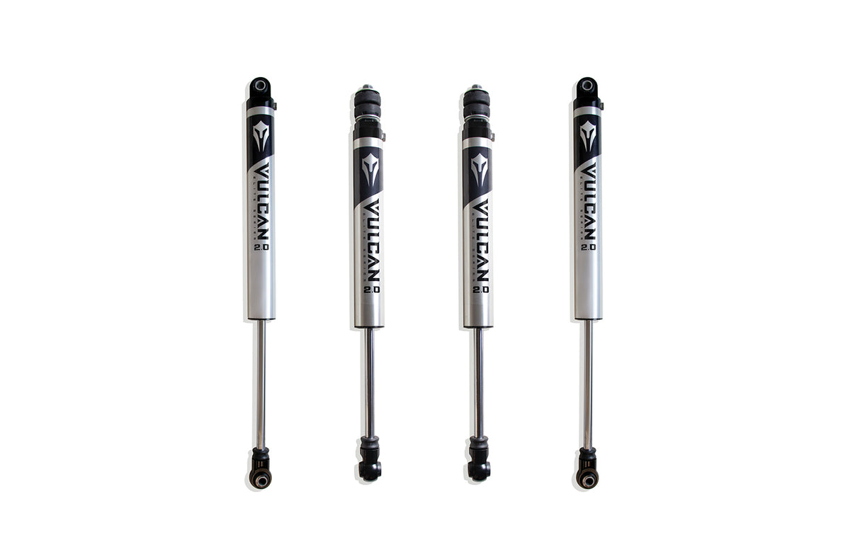 2007-2018 JEEP JK WRANGLER F&R VULCAN SERIES IFP SHOCKS - 2.5