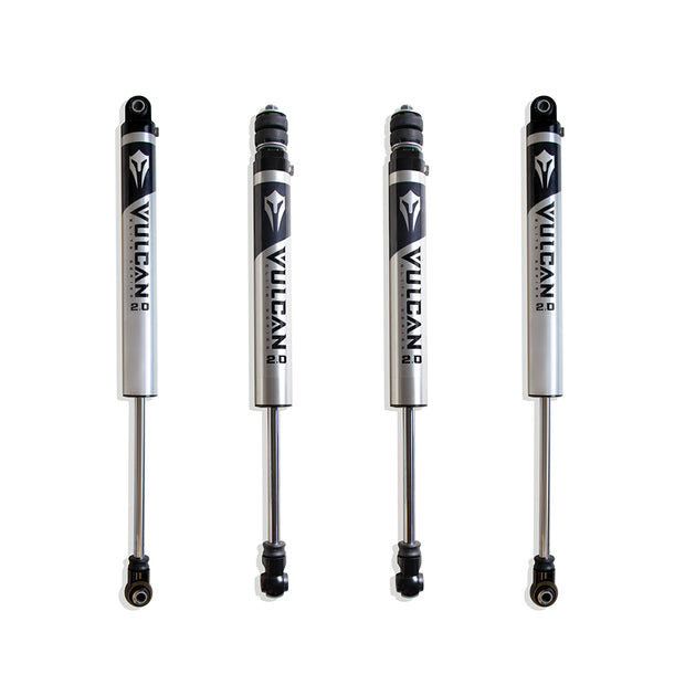 2007-2018 JEEP JK WRANGLER F&R VULCAN SERIES IFP SHOCKS - 2.5"-3" LIFT HEIGHT
