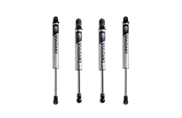 2007-2018 JEEP JK WRANGLER F&R VULCAN SERIES IFP SHOCKS - 2.5"-3" LIFT HEIGHT