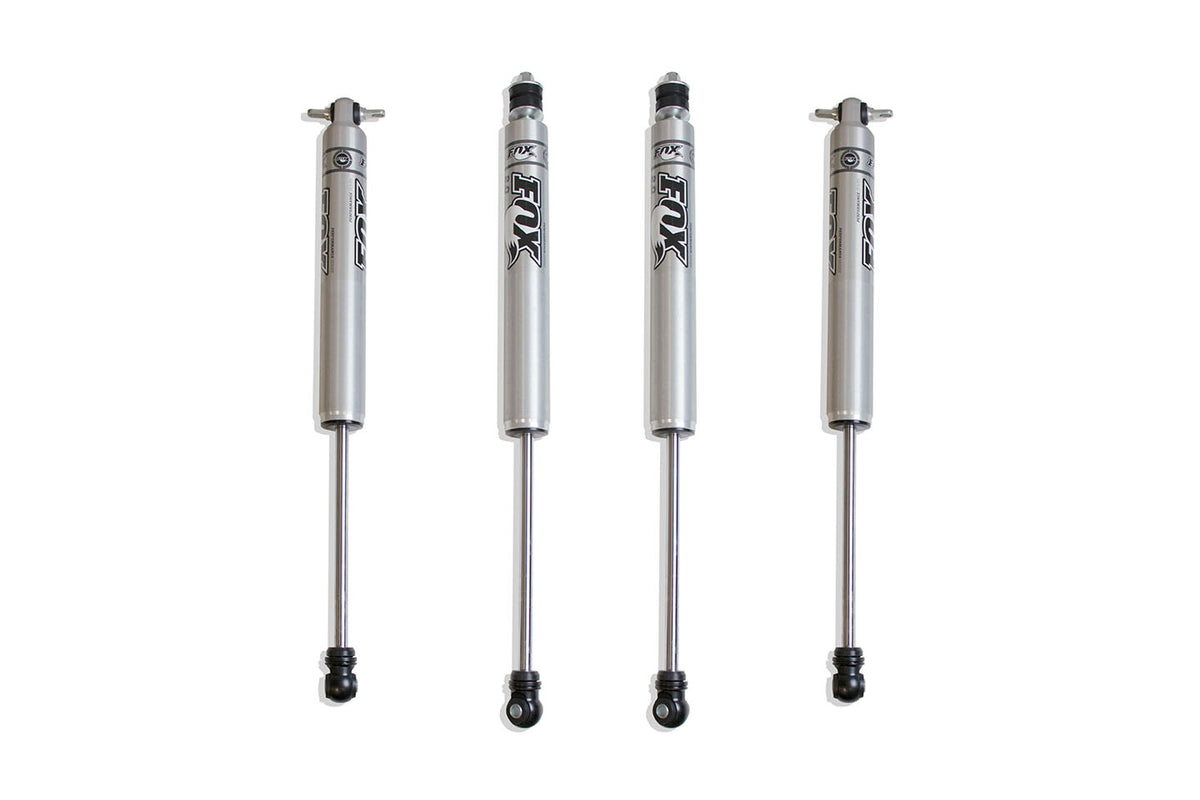 2007-2018 JEEP JK WRANGLER FRONT & REAR FOX 2.0 PERFORMANCE SERIES SHOCKS - 4.5