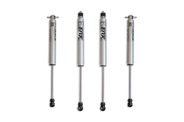 2007-2018 JEEP JK WRANGLER FRONT & REAR FOX 2.0 PERFORMANCE SERIES SHOCKS - 4.5" LIFT HEIGHT
