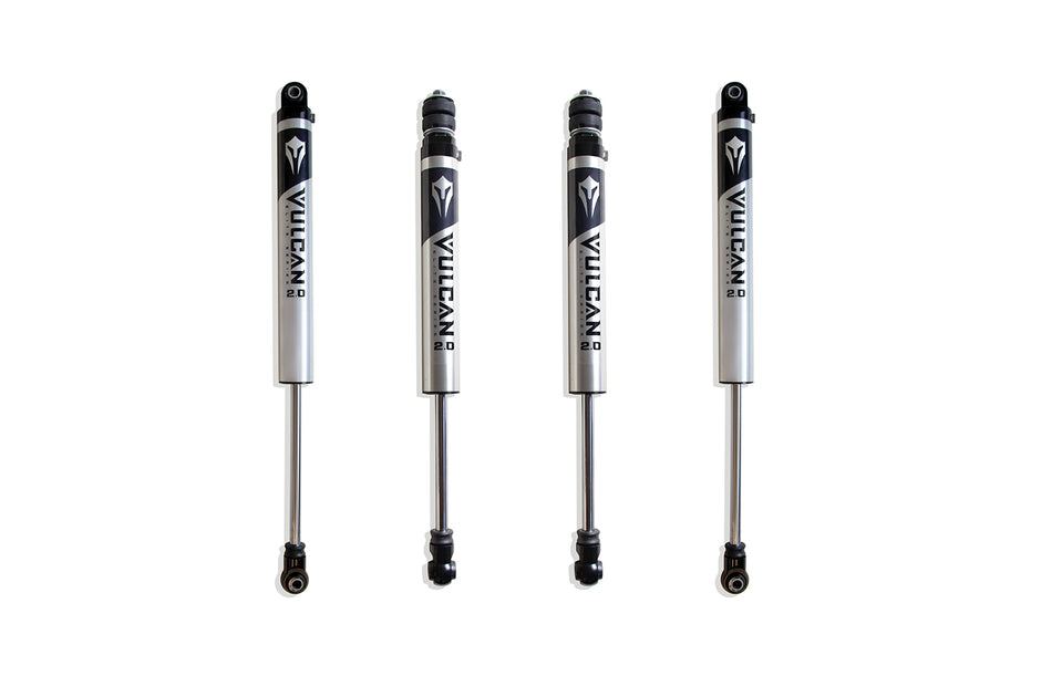 2007-2018 JEEP JK WRANGLER F&R VULCAN SERIES IFP SHOCKS - 4.5" LIFT HEIGHT