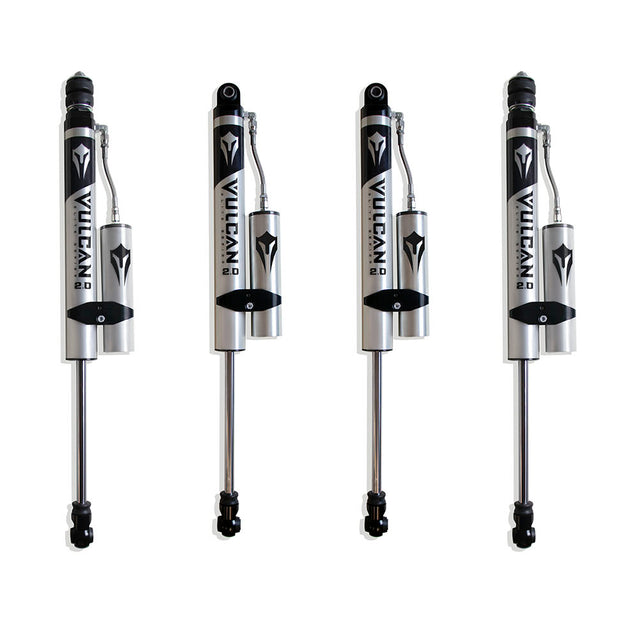 2007-2018 JEEP JK WRANGLER F&R VULCAN SERIES RESERVOIR SHOCKS - 4.5" LIFT HEIGHT