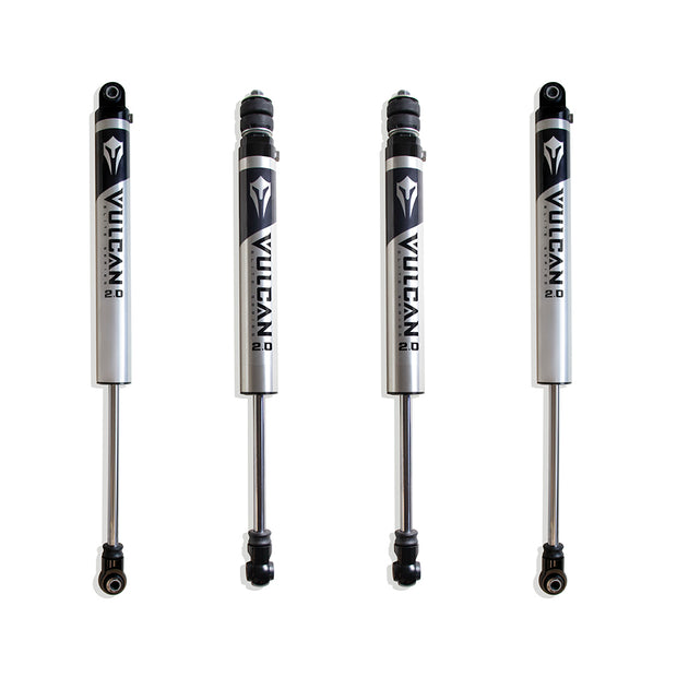 2007-2018 JEEP JK WRANGLER F&R VULCAN SERIES IFP SHOCKS - 4.5" LIFT HEIGHT