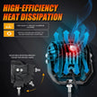 XP-ULTRA Series 5 Inch 110W 11000LM White/Amber LED Driving Lights Pods Light