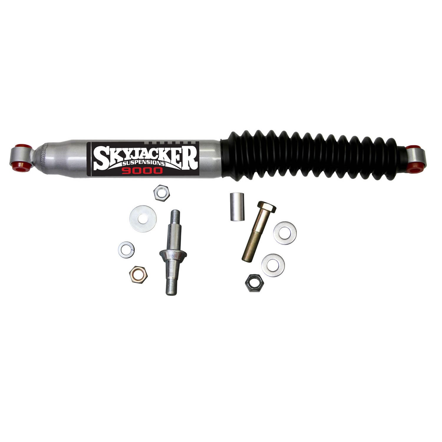 Steering Stabilizer HD OEM Replacement Kit Silver Boot Not Included Due To Clearance Issues Skyjacker