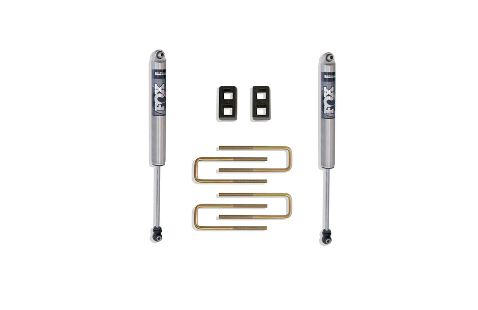 2007-2016 GM 1500 2WD 1" REAR LIFT BOX KIT | 2019-2024 GM 1500 2WD 2" REAR LIFT BOX KIT W/ FOX SHOCKS