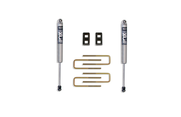 2007-2016 GM 1500 2WD 1" REAR LIFT BOX KIT | 2019-2024 GM 1500 2WD 2" REAR LIFT BOX KIT W/ FOX SHOCKS