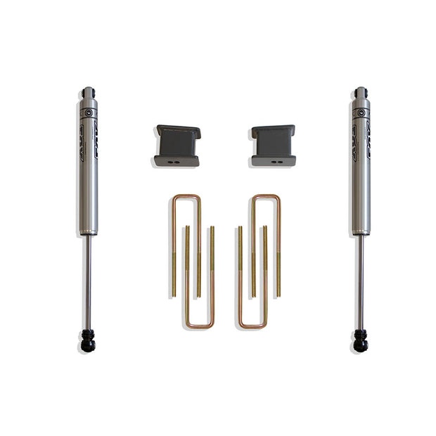 2016-2018 SILVERADO/SIERRA 1500 2WD 3" REAR LIFT BOX KIT W/ FOX SHOCKS